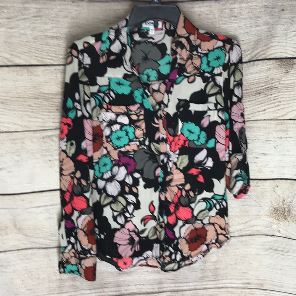 Express button up shirt